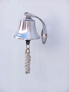 Chrome Hanging Harbor Bell 4"