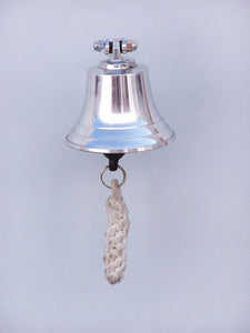 Chrome Hanging Harbor Bell 4"