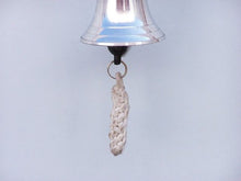 Load image into Gallery viewer, Chrome Hanging Harbor Bell 4&quot;