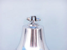 Load image into Gallery viewer, Chrome Hanging Harbor Bell 5.5&quot;