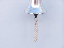 Load image into Gallery viewer, Chrome Hanging Harbor Bell 5.5&quot;