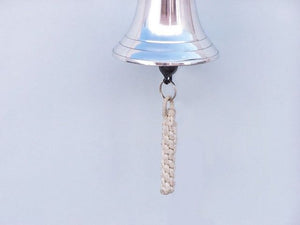 Chrome Hanging Harbor Bell 5.5"