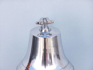 Chrome Hanging Harbor Bell 7"