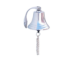 Chrome Hanging Harbor Bell 5.5"