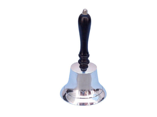 Chrome Handbell with Black Handle 8