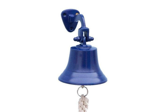 Solid Brass Hanging Ship's Bell 6