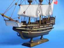 Load image into Gallery viewer, Wooden Mayflower Tall Model Ship 14&quot;