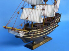 Load image into Gallery viewer, Wooden Mayflower Tall Model Ship 14&quot;