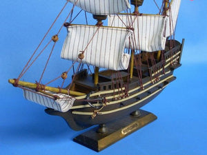 Wooden Mayflower Tall Model Ship 14"
