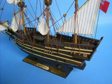 Load image into Gallery viewer, Wooden Mayflower Tall Model Ship 14&quot;