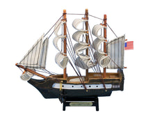 Load image into Gallery viewer, Wooden USS Constitution Tall Model Ship 7&quot;&quot;