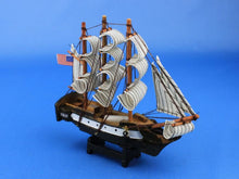 Load image into Gallery viewer, Wooden USS Constitution Tall Model Ship 7&quot;&quot;