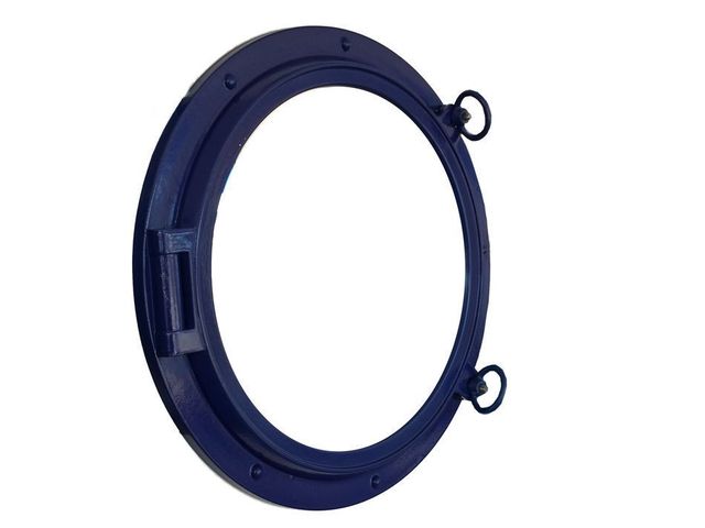 Navy Blue Decorative Ship Porthole Window 24