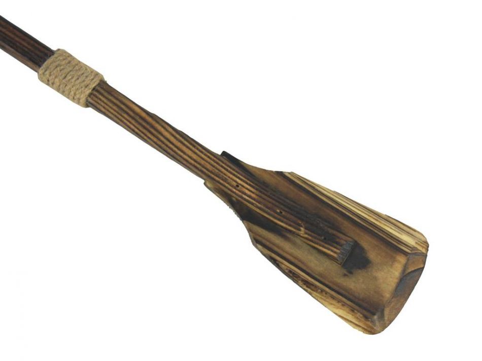 Wooden Westminster Decorative Squared Rowing Boat Oar With Hooks 12"