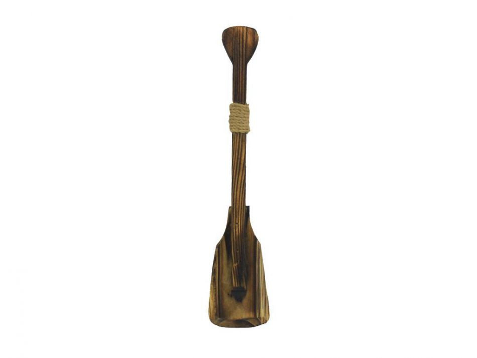 Wooden Westminster Decorative Squared Rowing Boat Oar With Hooks 12"