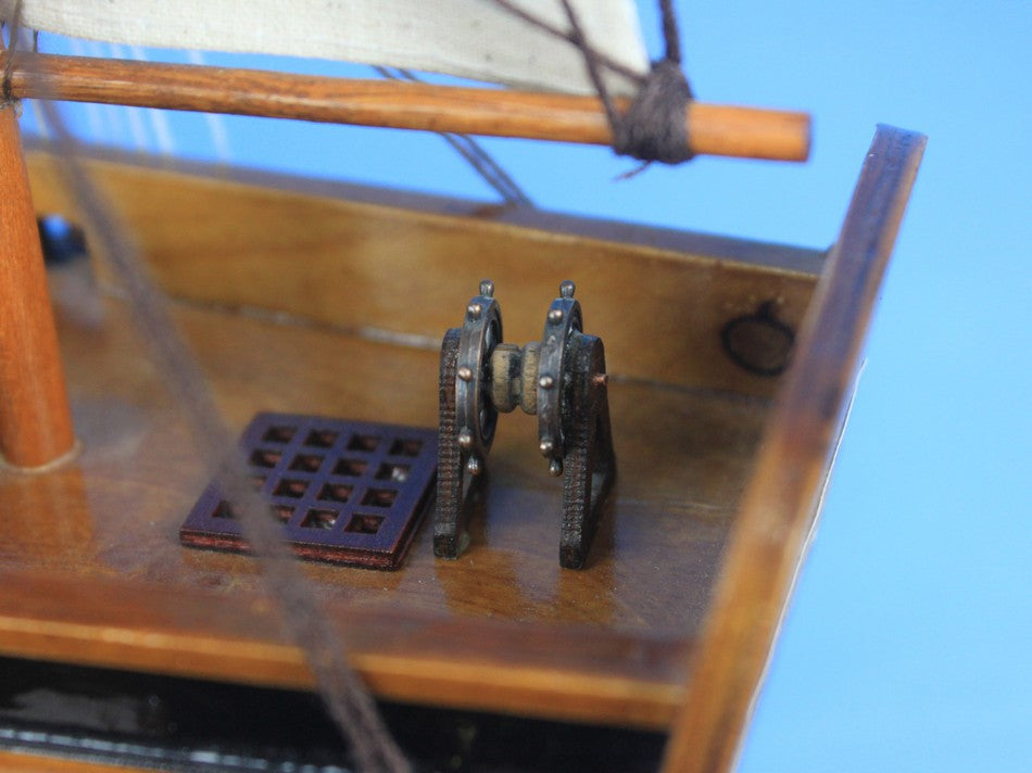 Wooden HMS Bounty Tall Model Ship 20"