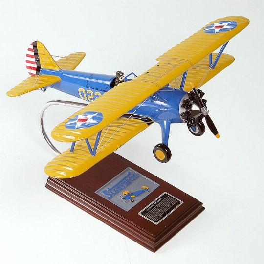 Boeing PT-17A Stearman Kaydett Model Custom Made for you