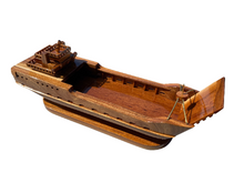 Load image into Gallery viewer, LSV Boat Mahogany Wood Desktop Boats Model