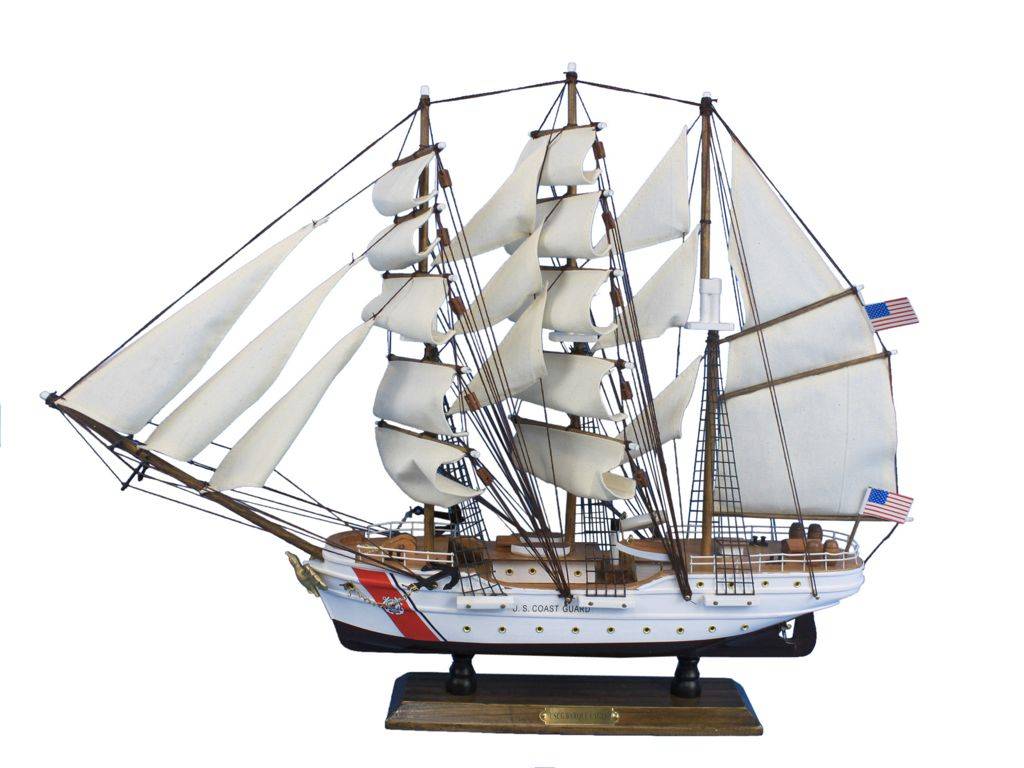 United States Coast Guard USCG Eagle Tall Model Ship 24