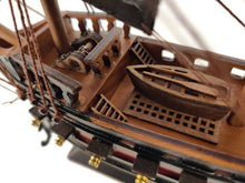 Load image into Gallery viewer, Wooden Fearless Black Sails Limited Model Pirate Ship 15&quot;