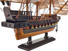 Load image into Gallery viewer, Wooden Fearless White Sails Limited Model Pirate Ship 15&quot;