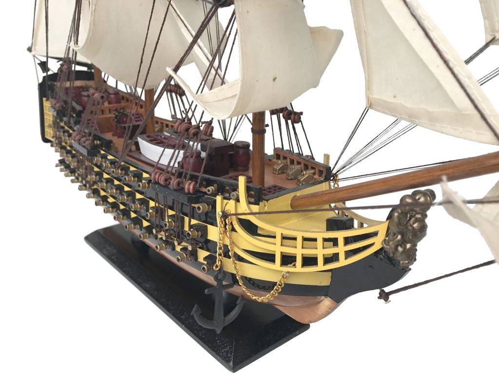 Wooden HMS Victory Limited Tall Model Ship 24"