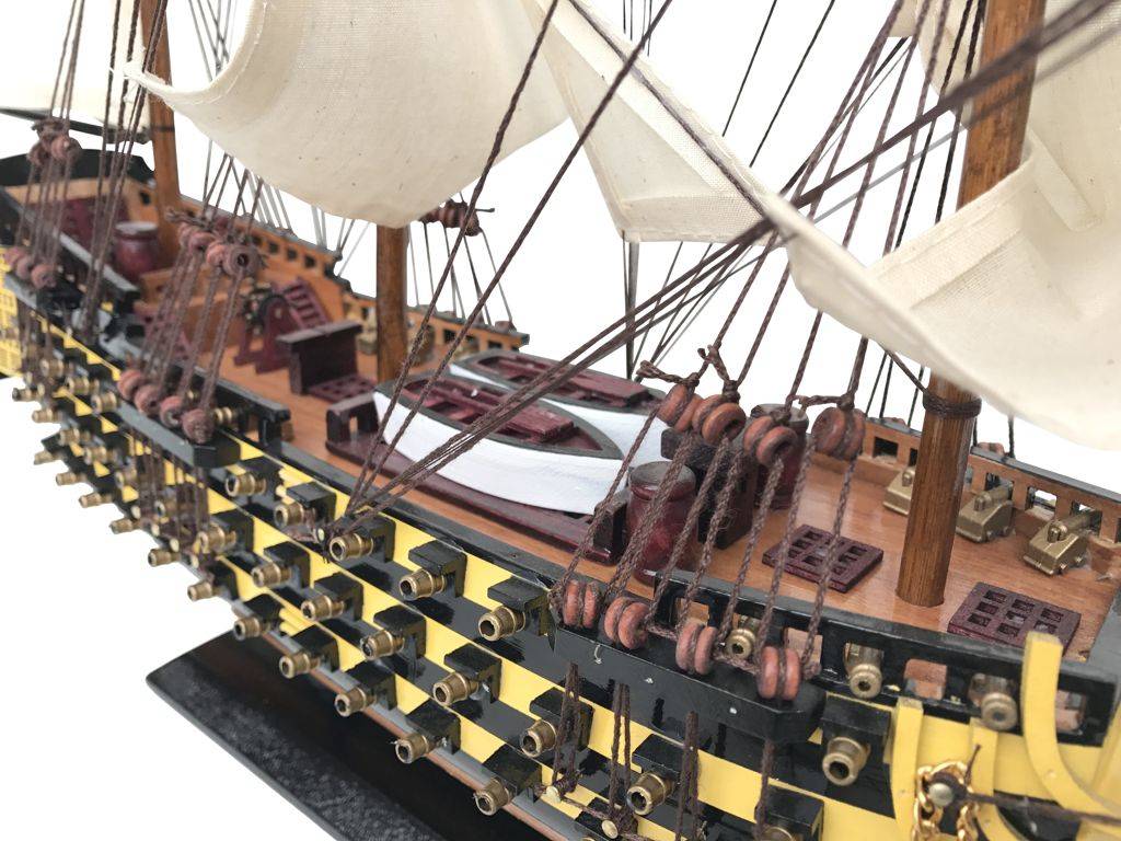 Wooden HMS Victory Limited Tall Model Ship 24"