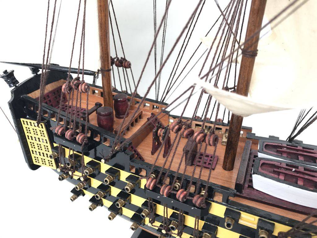 Wooden HMS Victory Limited Tall Model Ship 24"