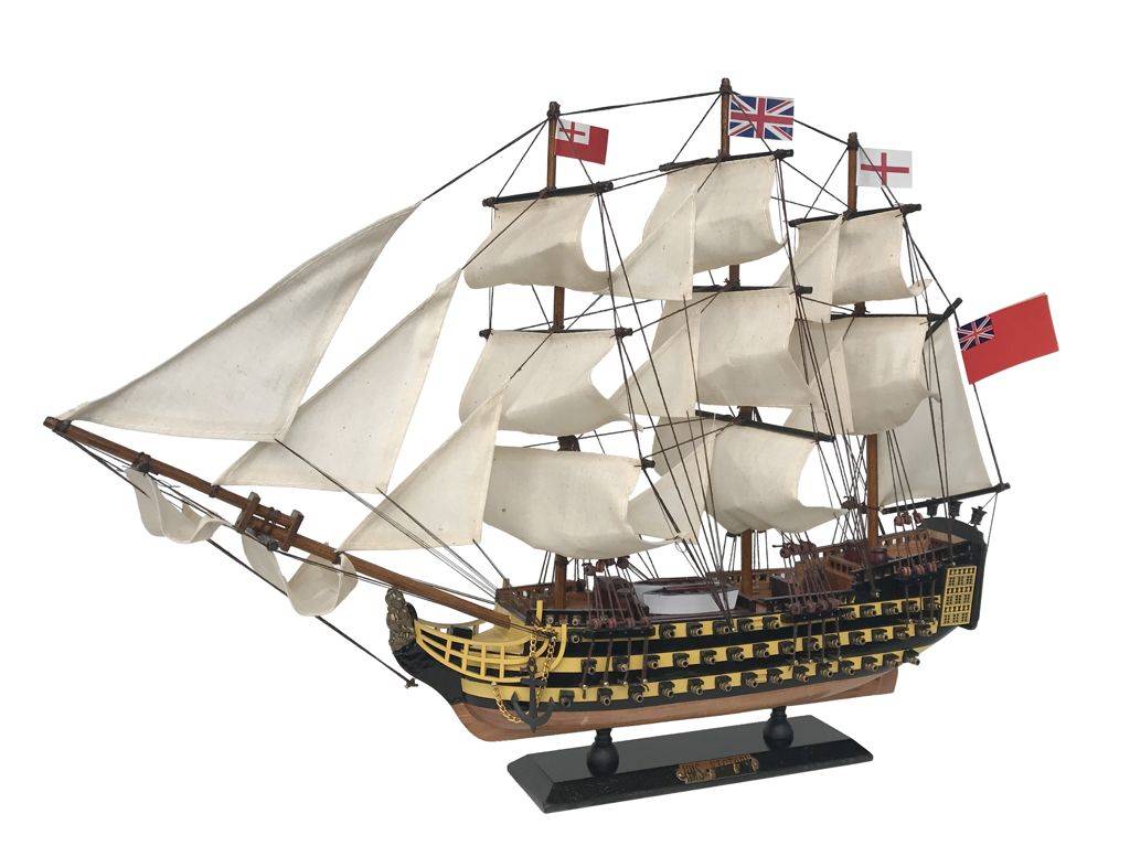 Wooden HMS Victory Limited Tall Model Ship 24"