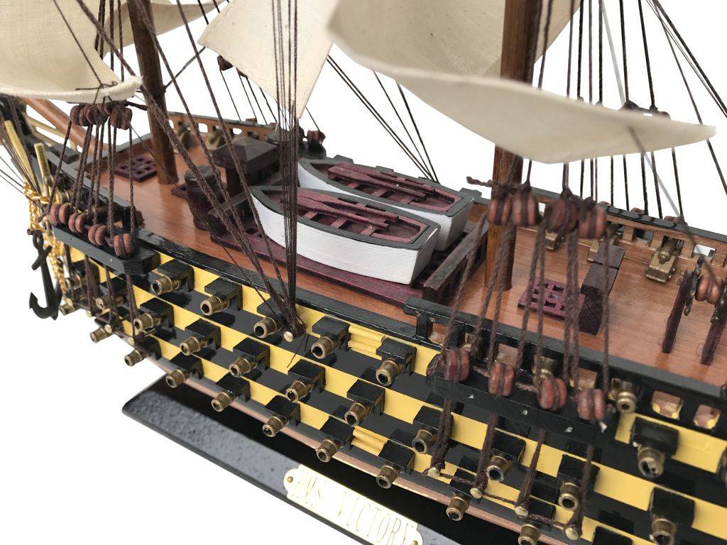 Wooden HMS Victory Limited Tall Model Ship 24"