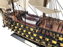 Load image into Gallery viewer, Wooden HMS Victory Limited Tall Model Ship 24&quot;