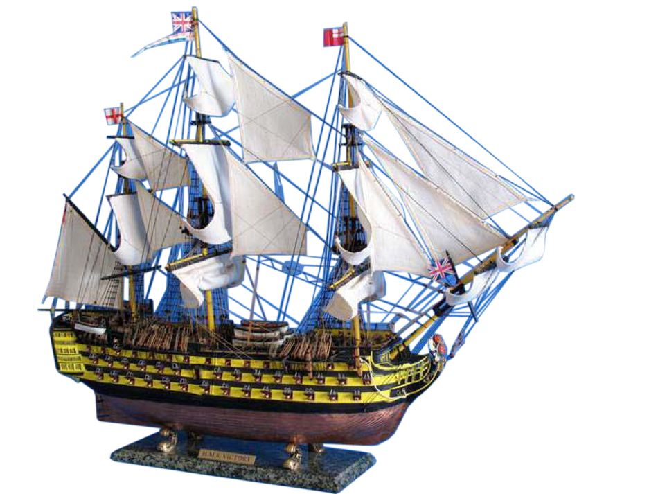 HMS Victory Limited Tall Model Ship 38"