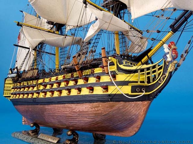 HMS Victory Limited Tall Model Ship 38"