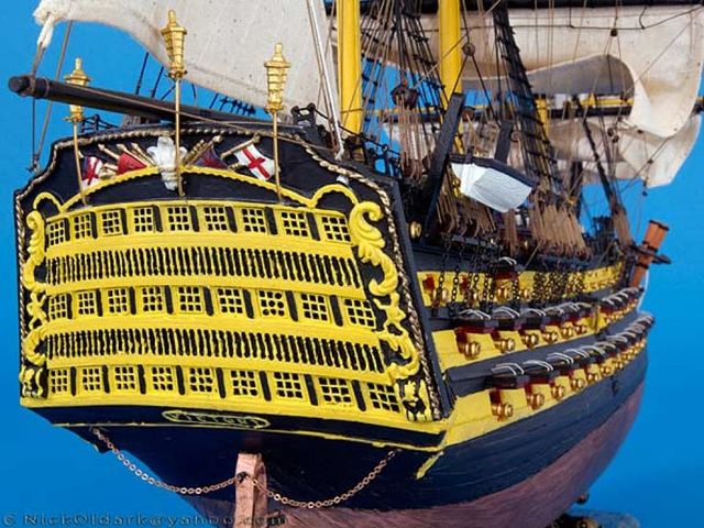 HMS Victory Limited Tall Model Ship 38"