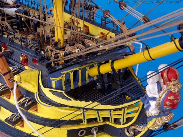 HMS Victory Limited Tall Model Ship 38"