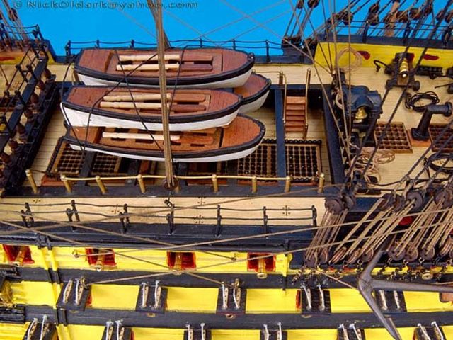 HMS Victory Limited Tall Model Ship 38"