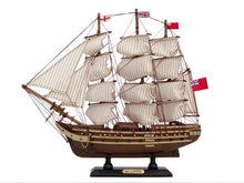 Load image into Gallery viewer, Wooden Master And Commander HMS Surprise Tall Model Ship 14&quot;