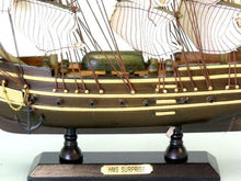 Load image into Gallery viewer, Wooden Master And Commander HMS Surprise Tall Model Ship 14&quot;