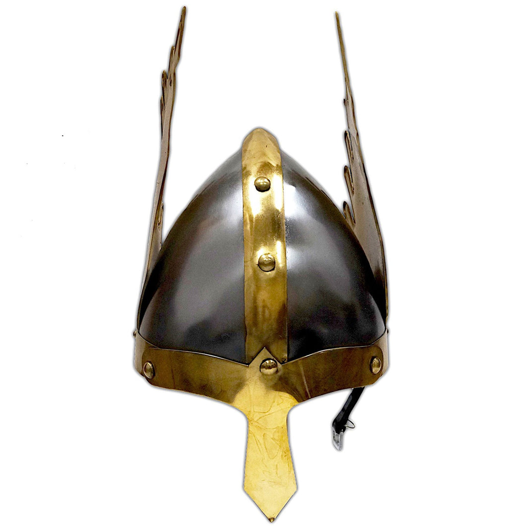 Armor Helmet Brass Wing with cotton liner