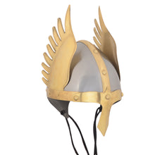 Load image into Gallery viewer, Armor Helmet Brass Wing with cotton liner