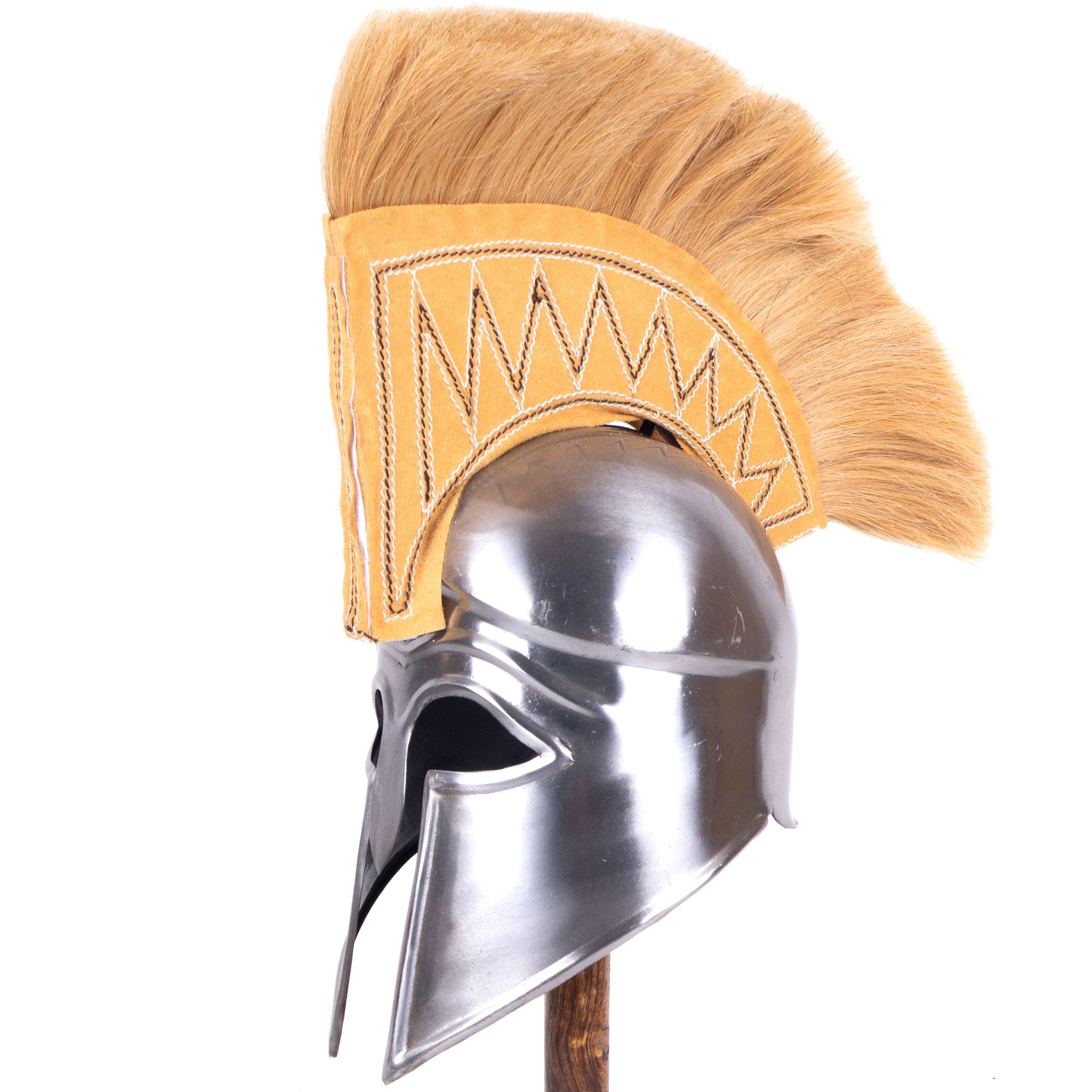 Armor Helmet Corinthian with Plume