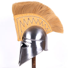Load image into Gallery viewer, Armor Helmet Corinthian with Plume