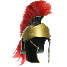 Load image into Gallery viewer, Roman Helmet Red Plume