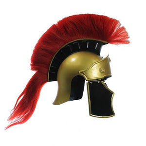 Roman Helmet Red Plume