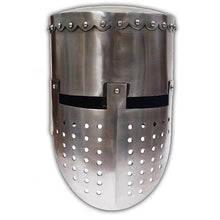 Load image into Gallery viewer, Crusader Knight Helmet