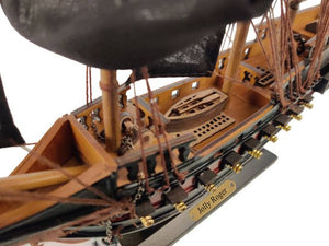 Wooden Captain Hook's Jolly Roger from Peter Pan Black Sails Limited Model Pirate Ship 15"