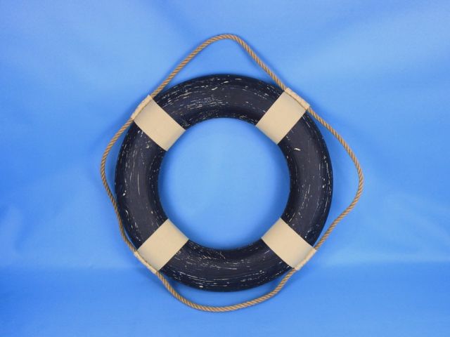 Vintage Blue Decorative Lifering 20''