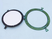 Load image into Gallery viewer, Brass Deluxe Class Titanic Shipwrecked Decorative Ship Porthole Window 20&quot;&quot;