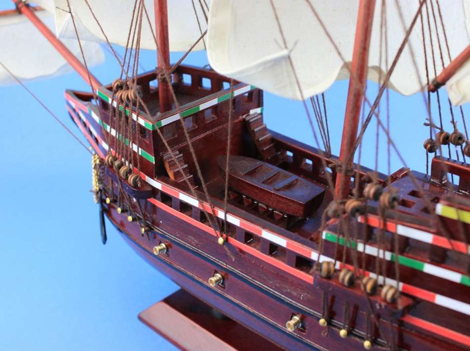 Wooden Mayflower Tall Model Ship 20"