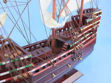 Load image into Gallery viewer, Wooden Mayflower Tall Model Ship 20&quot;